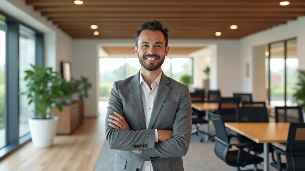 Downtown Los Angeles commercial construction logistics with workers, delivery trucks, and high-rise renovation, reflecting DTLA-specific value engineering tenant improvement challenges