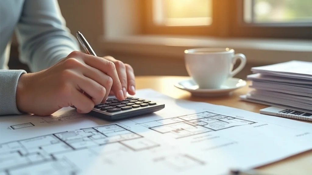 Property manager observing after-hours tenant improvement in busy DTLA office lobby