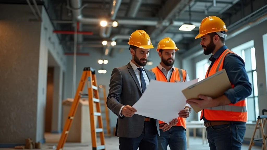 tenant improvement allowance property manager coordinating building inspection renovation urban site